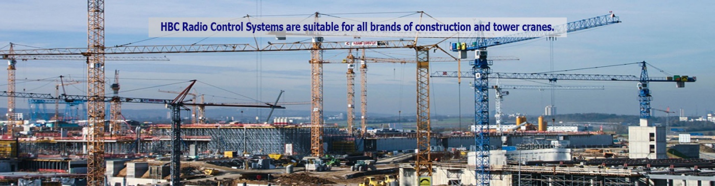 Tower Cranes Remote Controls