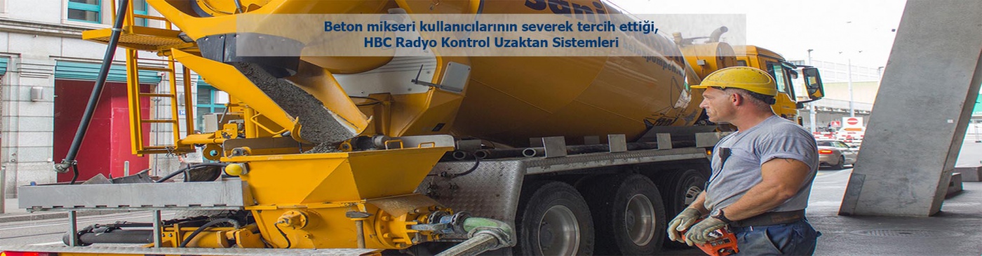 Beton Pompası Kumandaları